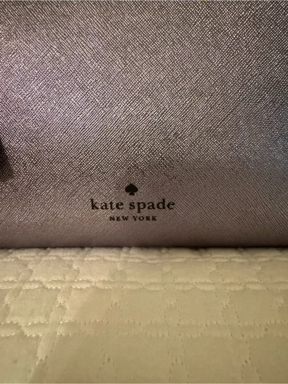 kate spade Iridescent Gunmetal Crossbody Bag